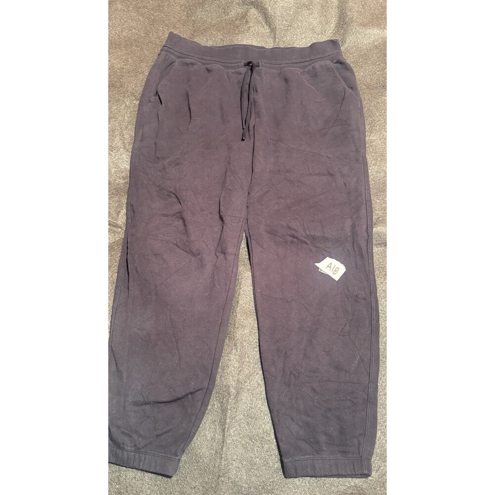 All in Motion Womens Sweatpants L Large Black Activewear Casual Bottoms Pants